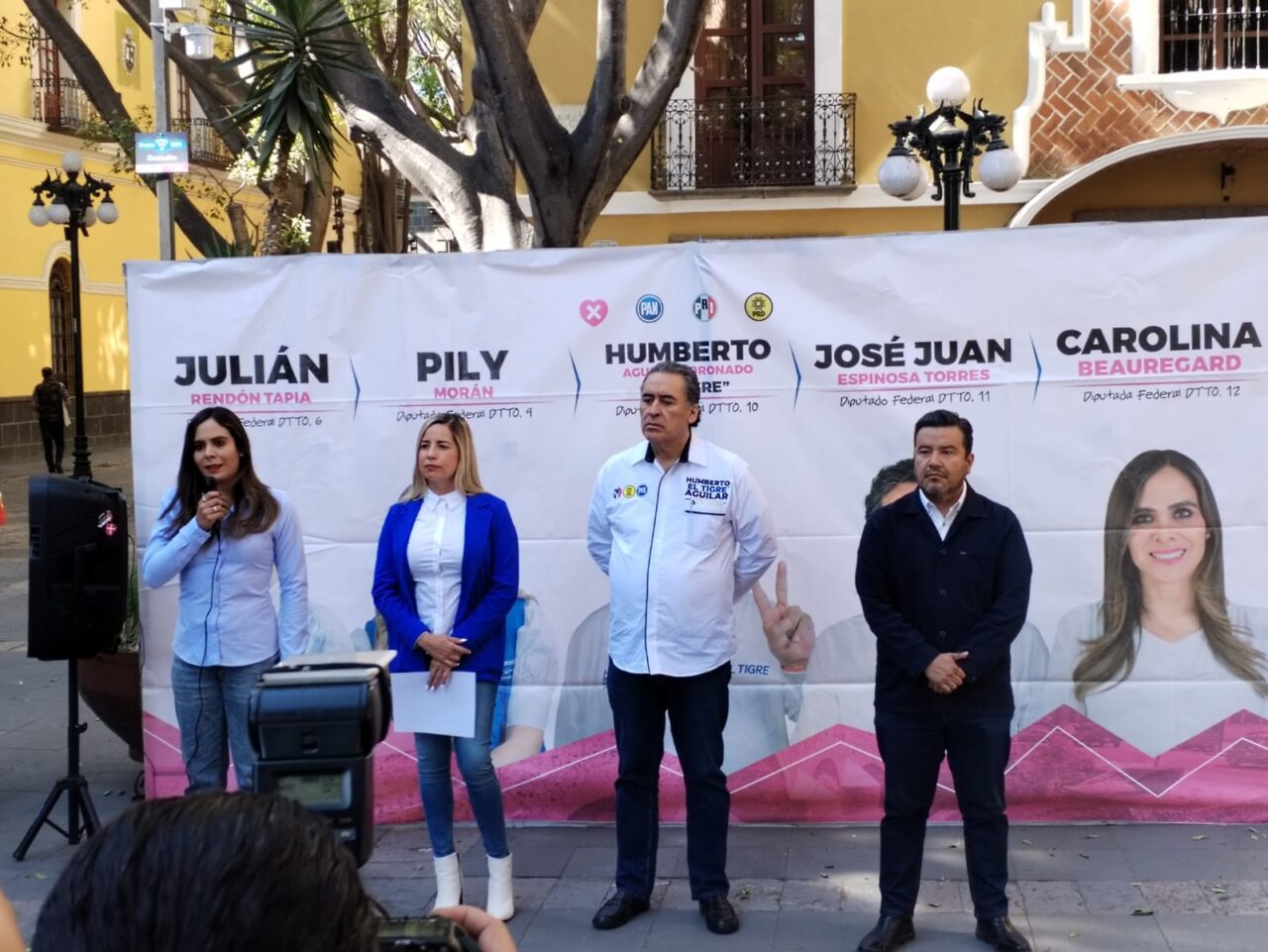 Se pronuncia Humberto Aguilar contra violencia a candidatos en Puebla