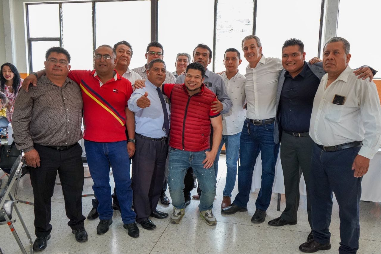 Reciben a Pepe Chedraui lideres de colonias de Puebla capital