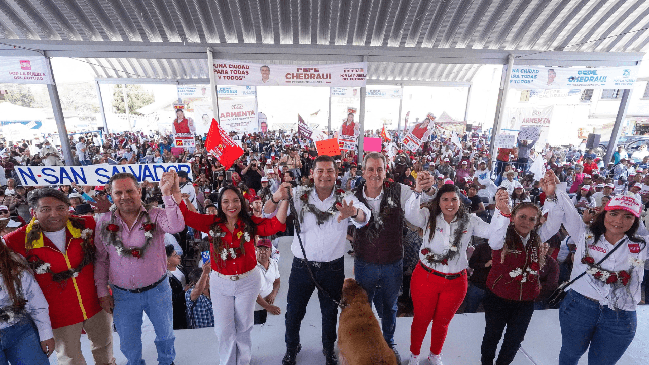Trabajarán Alejandro Armenta y Pepe Chedraui por hacer justicia para las Juntas Auxiliares de Puebla