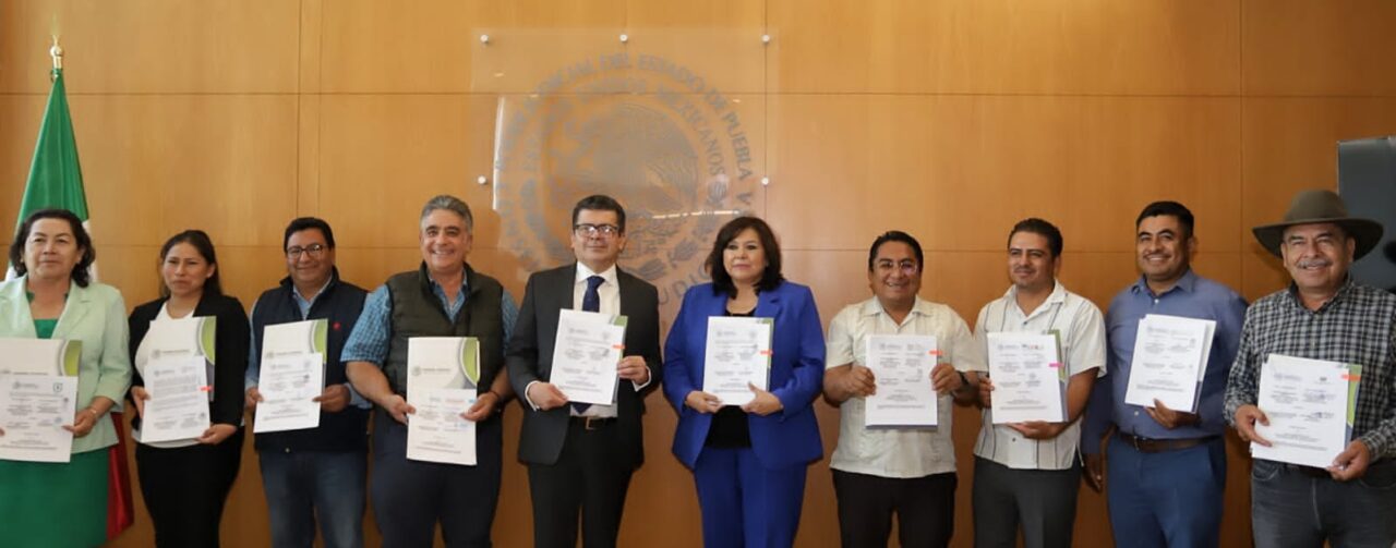 Otorga Poder Judicial de Puebla nombramientos a juezas y jueces municipales