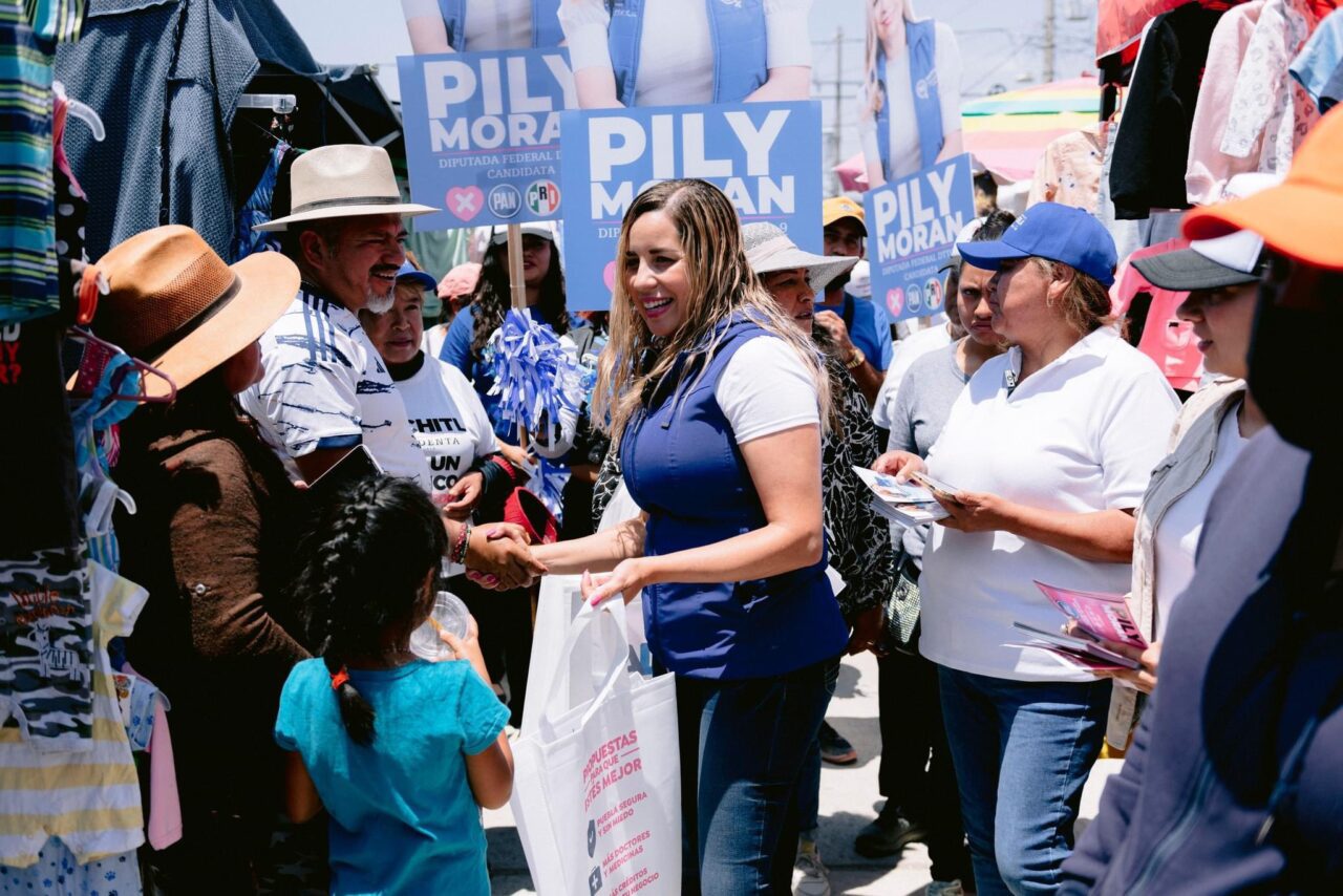 Dialogo directo con electorado sostiene Pily Morán