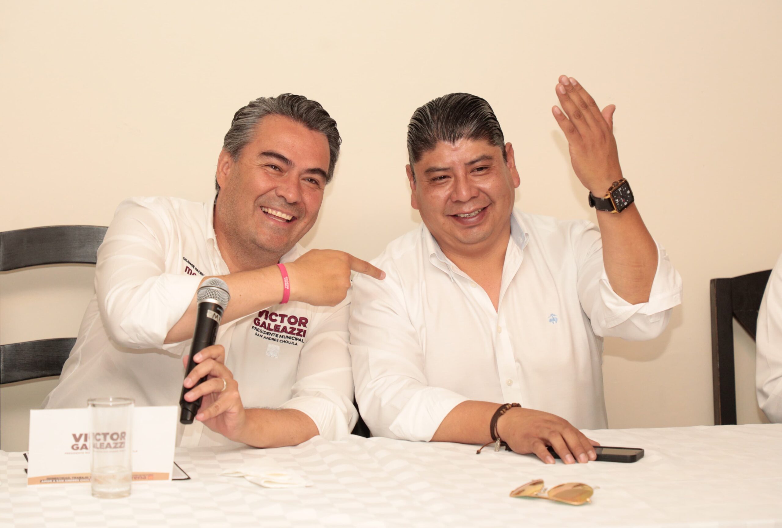 Se suman más liderazgos políticos al proyecto de gobierno de Víctor Galeazzi
