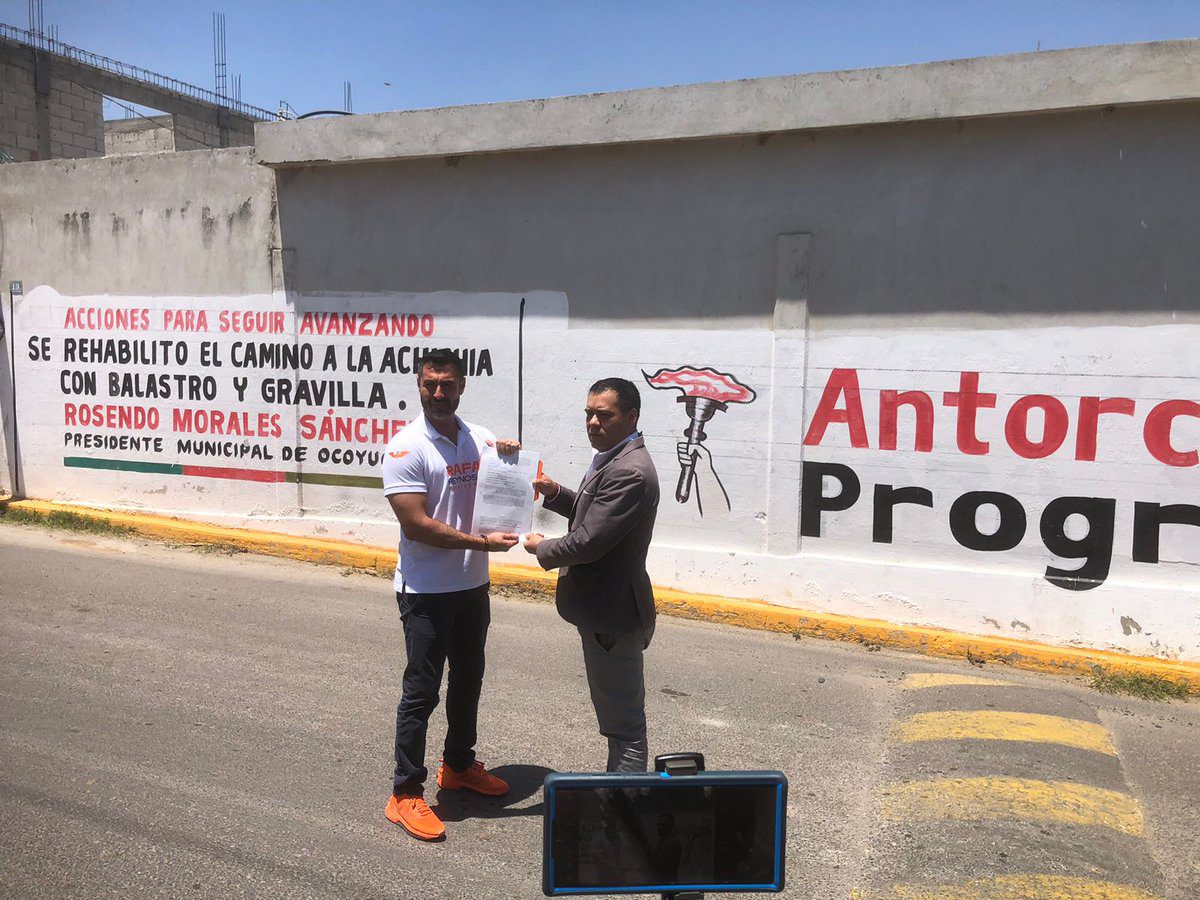 Denuncia candidato de MC en Ocoyucan desvío de recursos y promoción ilegal por parte del ayuntamiento