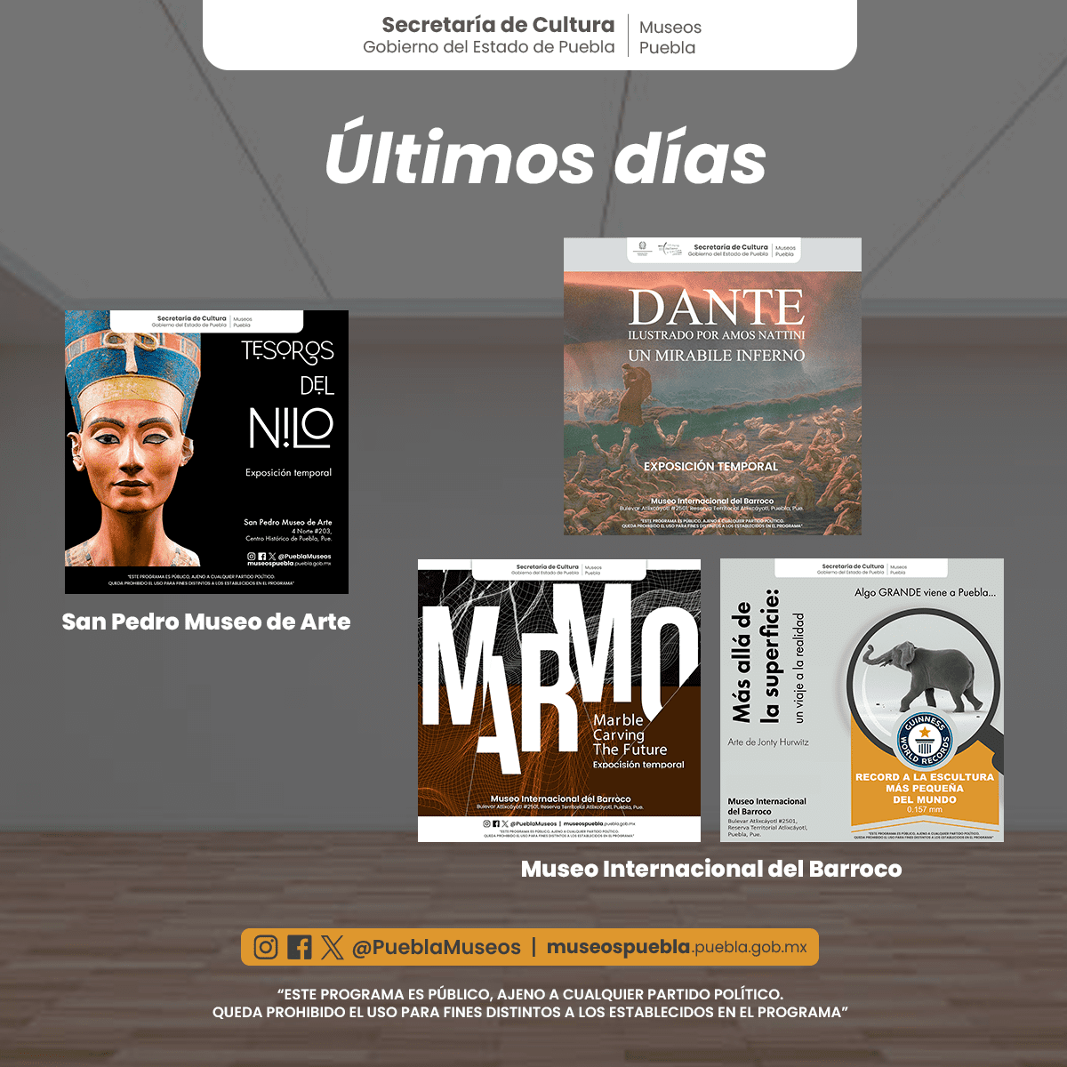 Últimos días para disfrutar de exposiciones internacionales en museos estatales