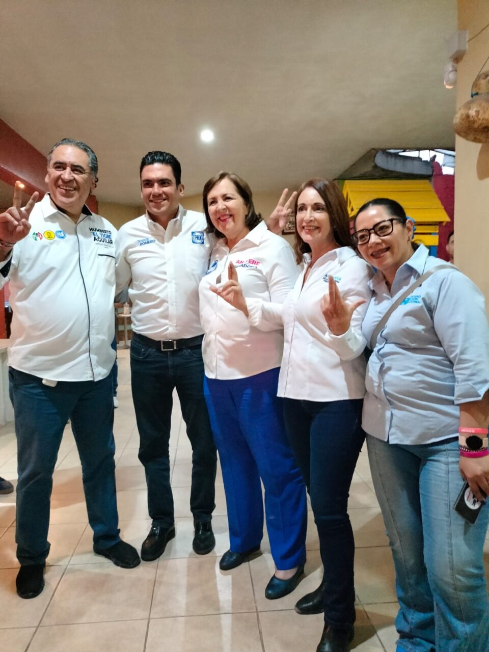 Recibe Humberto Aguilar a Jorge Romero, coordinador de los diputados federales del PAN