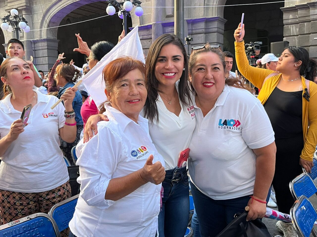 Celebra Karina Romero formar parte de la fórmula ganadora del debate