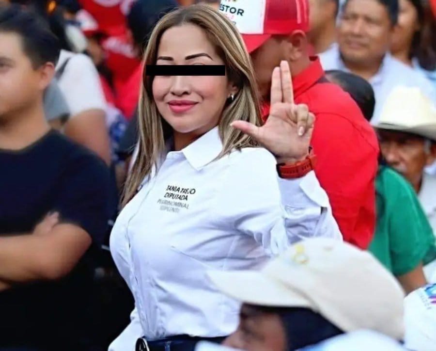 Diputada suplente local plurinominal detenida en operativo policial