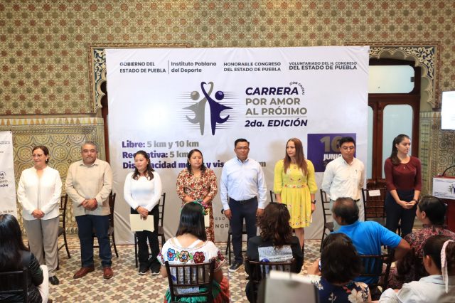 Presenta Congreso del Estado carrera «Por Amor al Prójimo» segunda edición