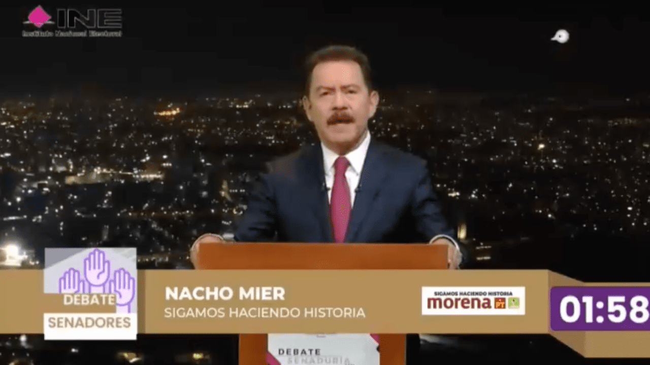 Destacada participación de Nacho Mier en el debate entre candidatos al Senado por Puebla