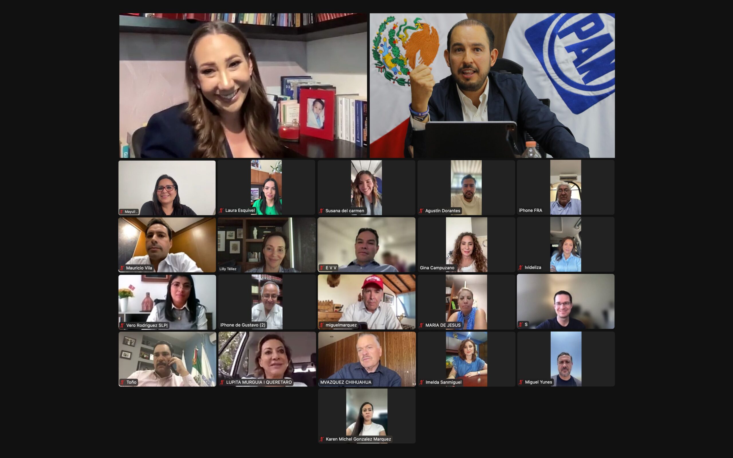 Insta Marko Cortés a senadores electos a mantener la unidad en la defensa de México y sus instituciones