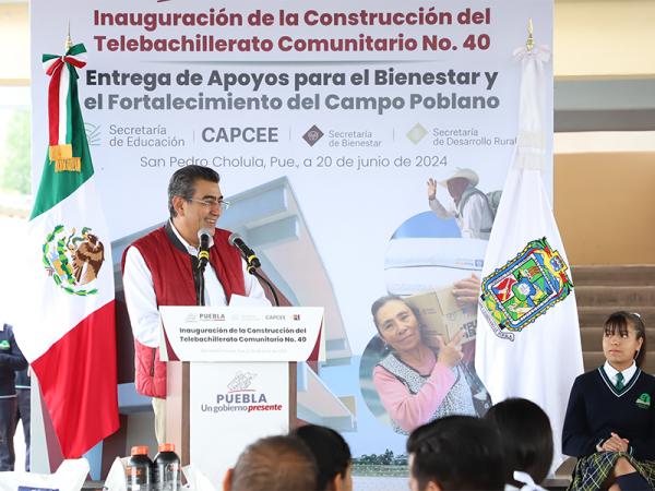 Impulsa gobierno de Puebla proyectos para garantizar igualdad y desarrollo colectivo