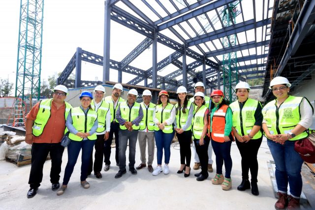 Avance significativo presenta construcción de nueva sede del Congreso del Estado