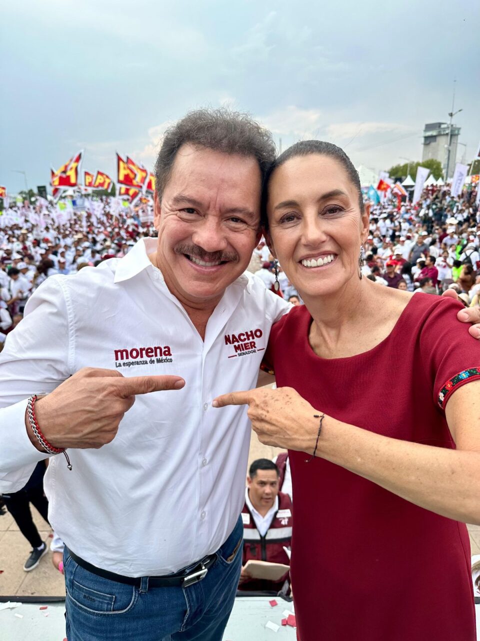 Celebra Nacho Mier victoria del Pueblo