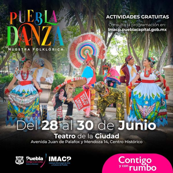 Prepara Ayuntamiento de Puebla muestra folclórica de danza