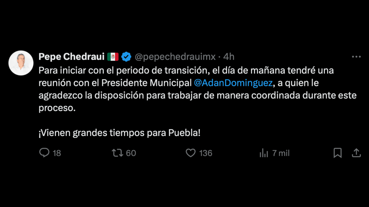 Inicia el proceso de transición en el Ayuntamiento de Puebla