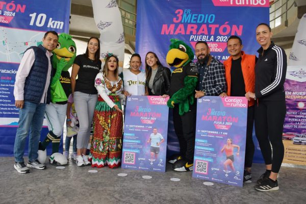 Alista Gobierno Municipal la Tercera Edición del Medio Maratón Puebla 2024