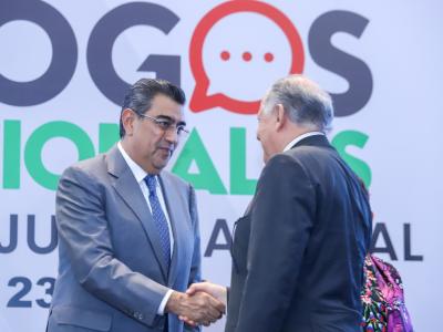 Preside Sergio Salomón inauguración de los «Diálogos Nacionales sobre la Reforma Constitucional al Poder Judicial»