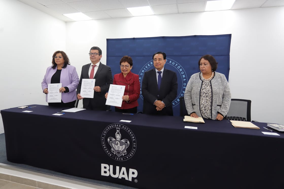 Fortalecen el Poder Judicial de Puebla y la BUAP alianza para impulsar formación académica profesional