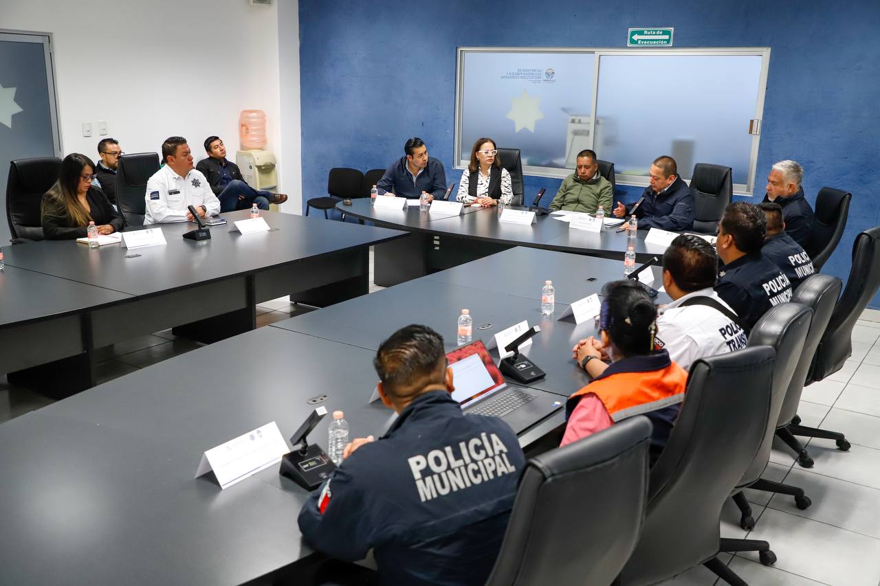 Encabeza Mundo Tlatehui la mesa semanal de Seguridad y Justicia