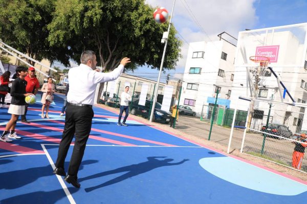 En La Libertad, Ayuntamiento de Puebla rehabilita parque con inversión de 2.4 mdp