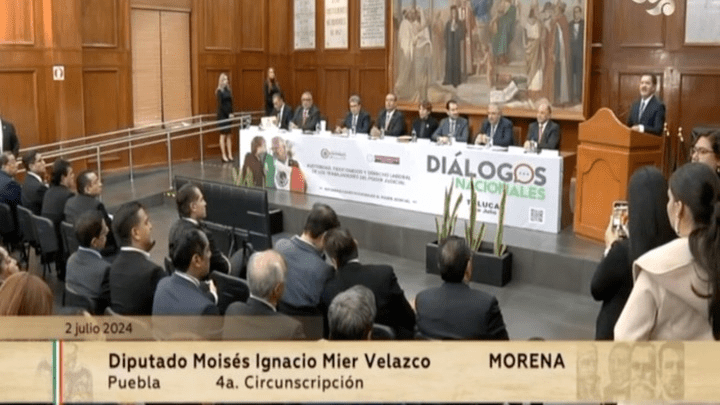Diputado Ignacio Mier Velazco impulsa diálogos para la reforma del Poder Judicial en México