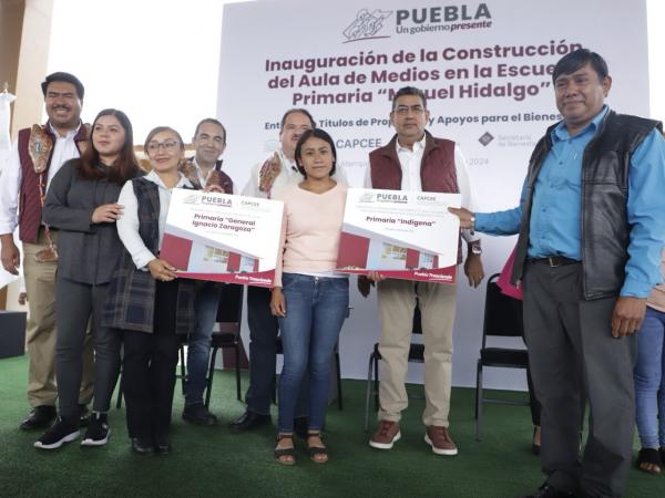 Detona Sergio Salomón obras de alto impacto social