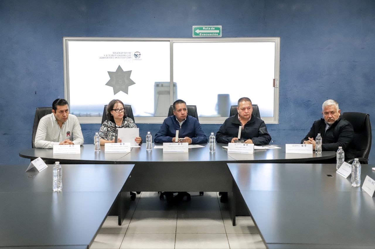 Para abatir la impunidad en San Andrés Cholula, prevalece mesa de seguridad y justicia