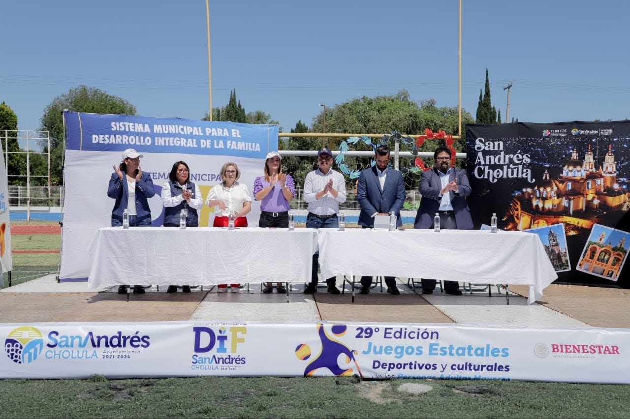 Inaugura Mundo Tlatehui los XXIX Juegos Estatales Deportivos y Culturales para Personas Adultas Mayores