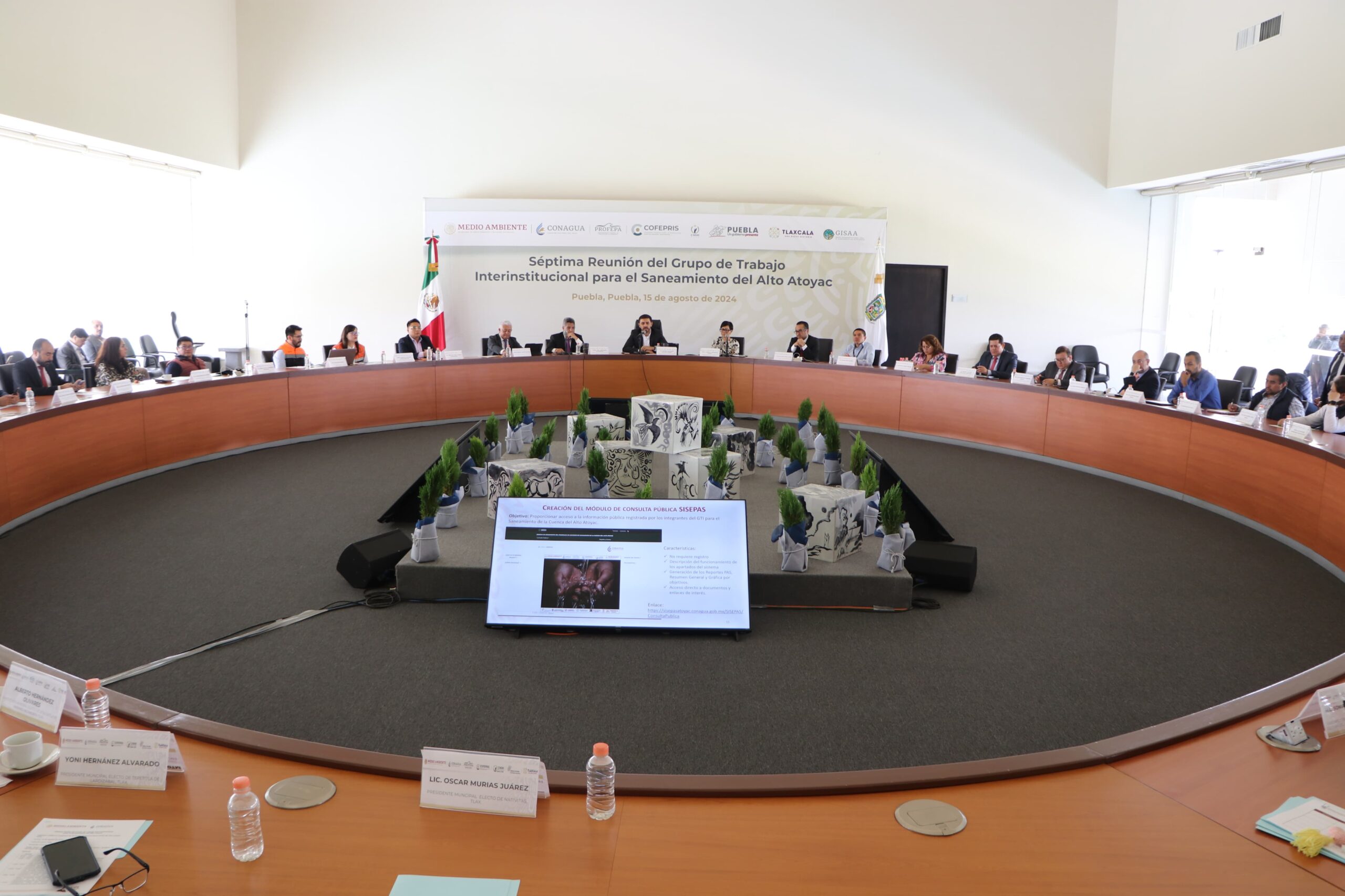 Detona gobierno estatal acciones para saneamiento del Atoyac