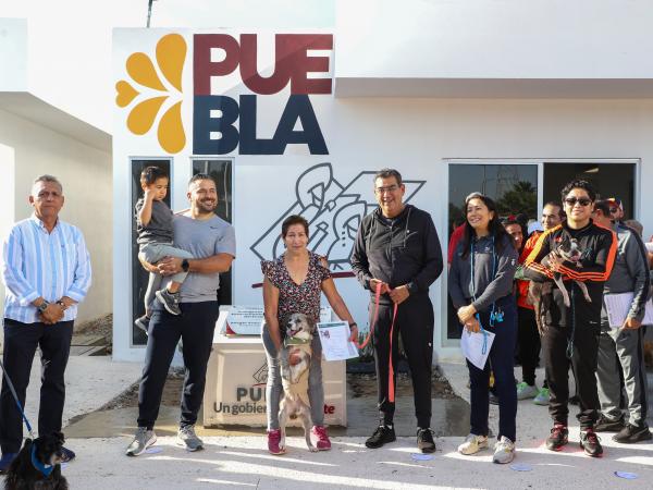 Inaugura Sergio Salomón ampliación del estacionamiento y el área administrativa del Ecoparque Metropolitano