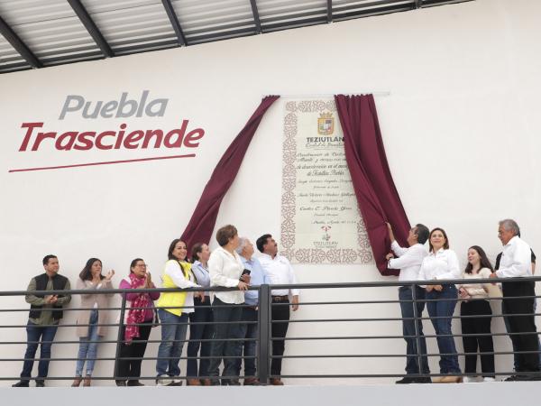 En Teziutlán, Sergio Salomón inaugura Central de Abasto para detonar economía en región nororiental