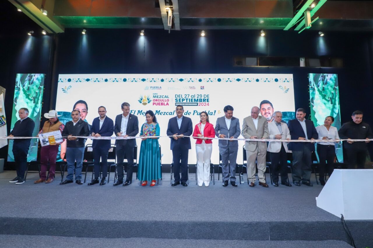 Con “Expo Mezcal Orgullo Puebla”, gobierno de Sergio Salomón posiciona al estado a nivel internacional