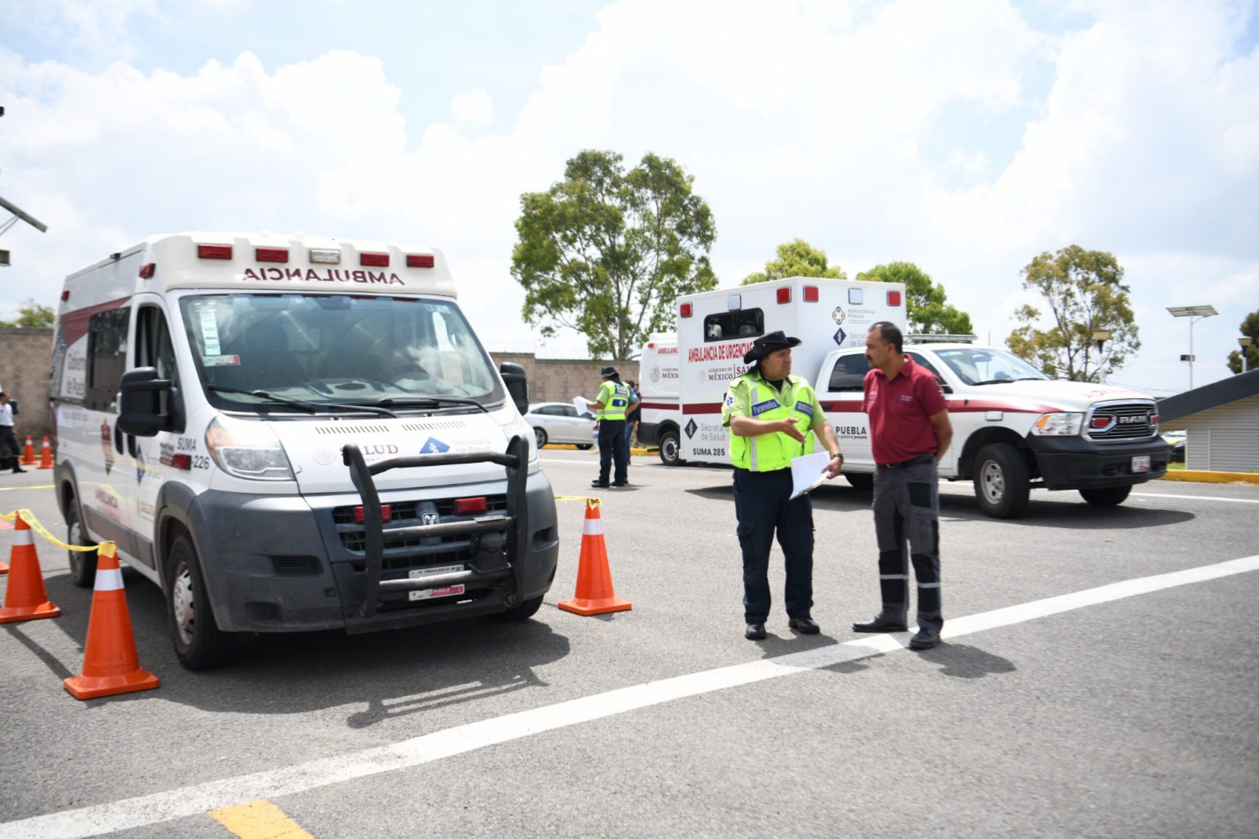 Fortalece SUMA capacitación en manejo de ambulancias