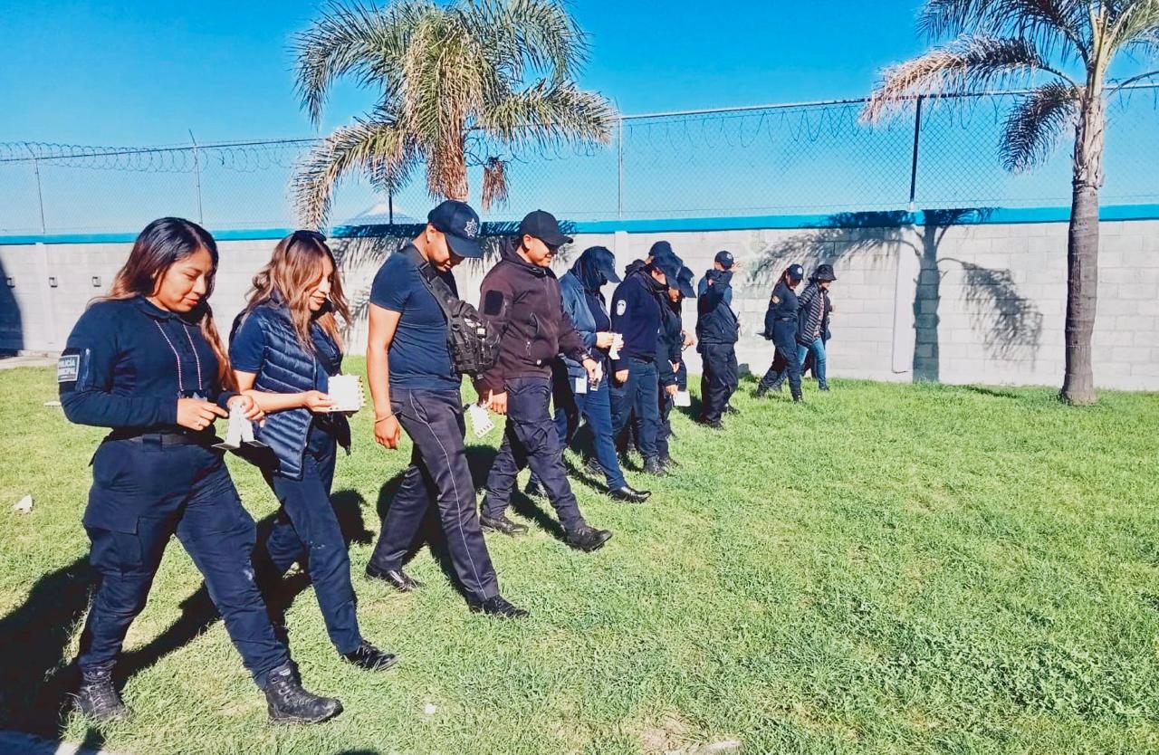 Concluye ciclo de seminarios para policías de San Andrés Cholula