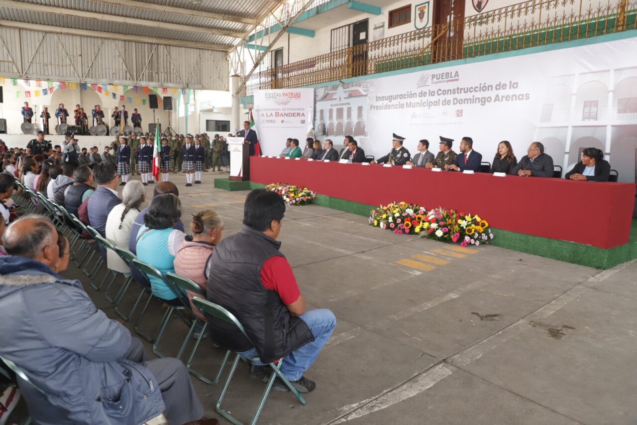 Sergio Salomón: gobierno estatal respeta y coadyuva con los 217 ayuntamientos para que el progreso sea igualitario