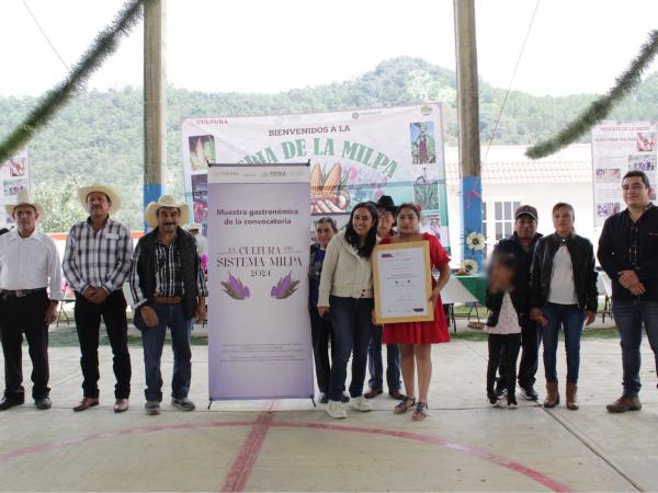 En Tetela de Ocampo, Cultura continúa con muestras gastronómicas del sistema milpa