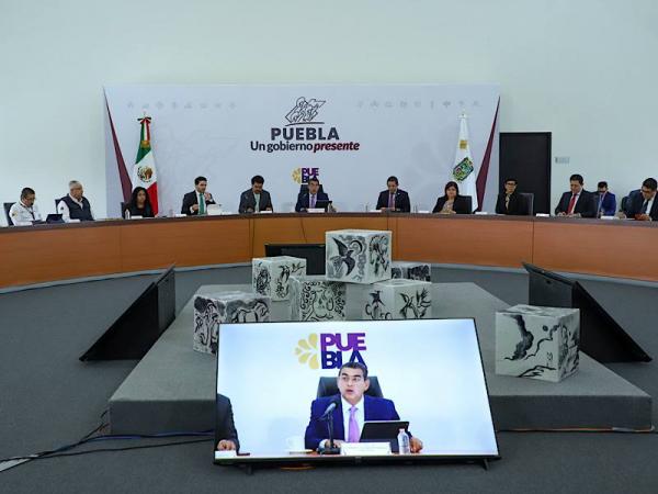 Puebla, un estado en unidad: Sergio Salomón