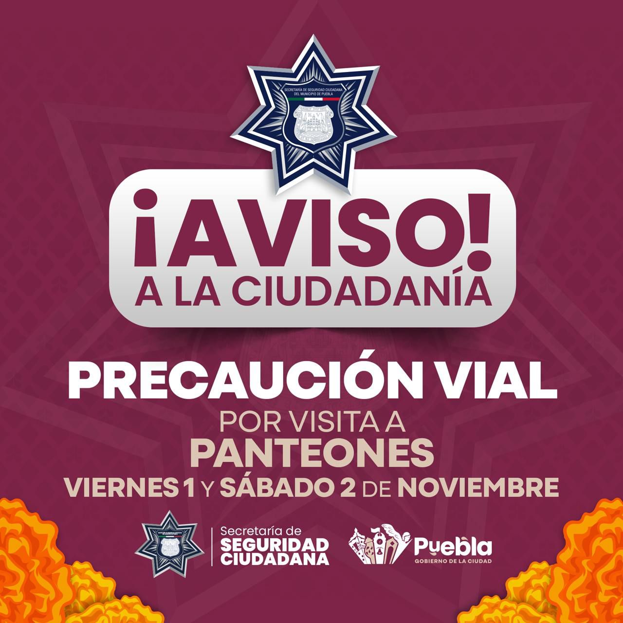 Policía de la Ciudad desplegará más de 250 elementos el 1 y 2 de noviembre