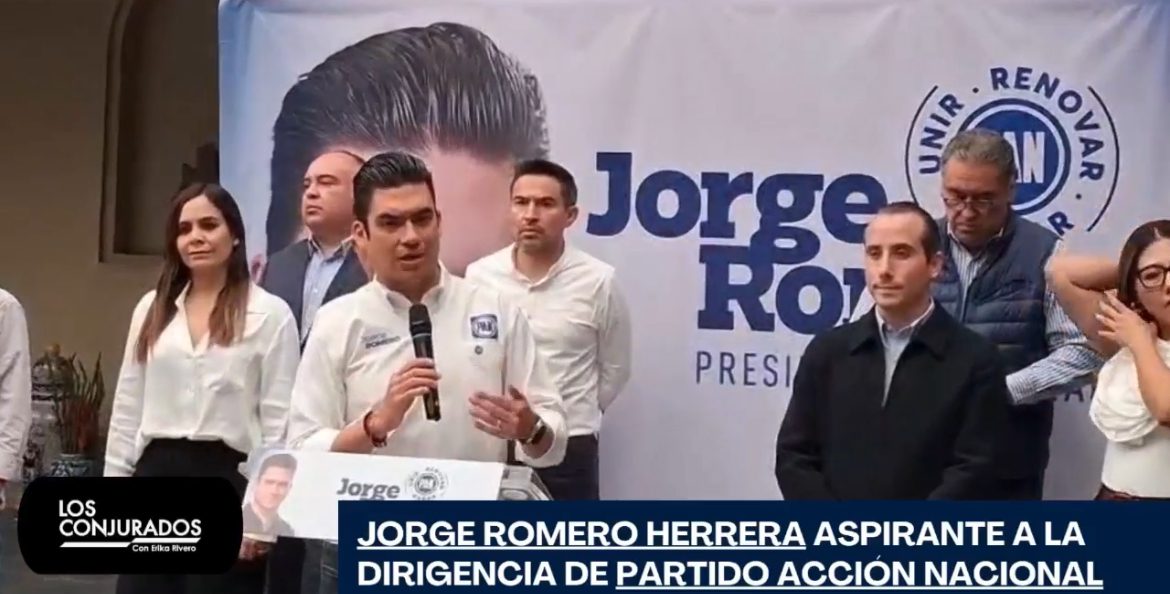 Jorge Romero busca la unidad del PAN en Puebla durante su primera visita como candidato a la presidencia nacional»