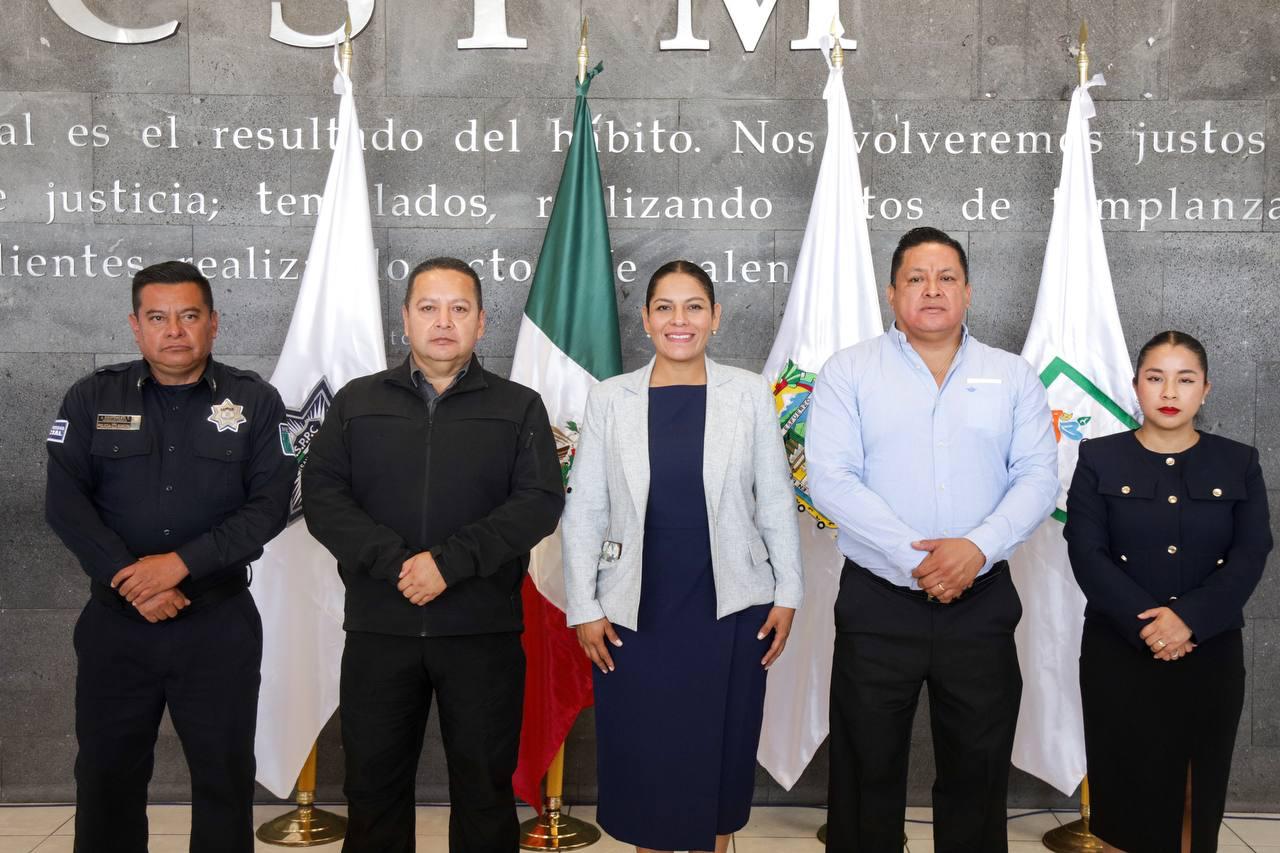 Presenta Lupita Cuautle estrategia de seguridad ciudadana para San Andrés Cholula