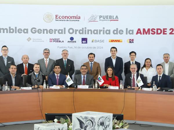 Convoca Sergio Salomón a estados a seguir posicionando la economía de México a nivel internacional