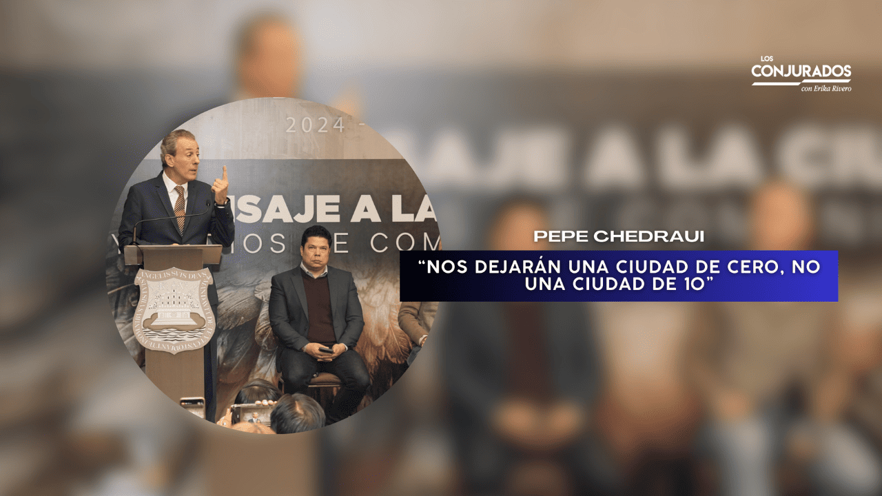 Estamos recibiendo una ciudad de cero, no de 10: Pepe Chedraui