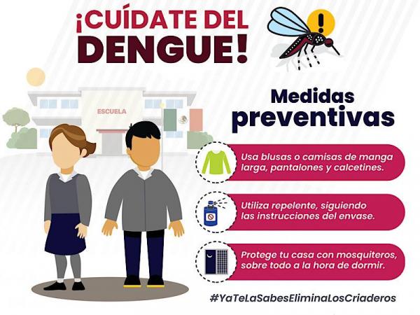 Reporta Salud 79 municipios de Puebla con casos de dengue