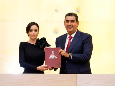 Deja actual gobierno estatal un Puebla con estabilidad, desarrollo y unido: Sergio Salomón