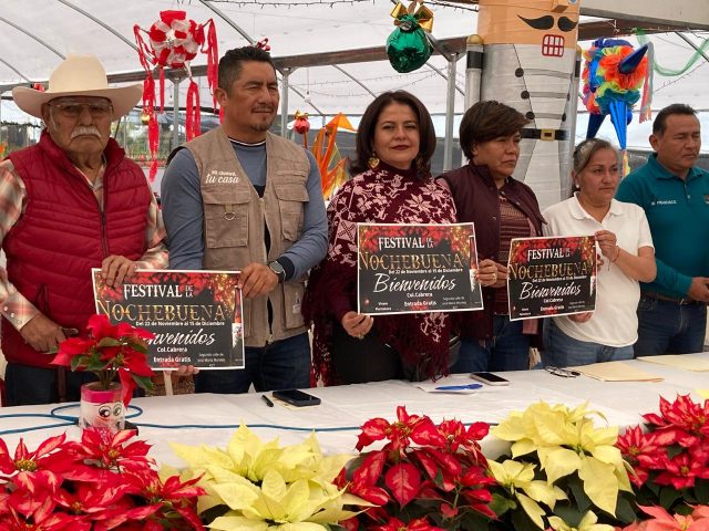 Impulsan en el Congreso temporada de flor de Nochebuena, en el municipio de Atlixco