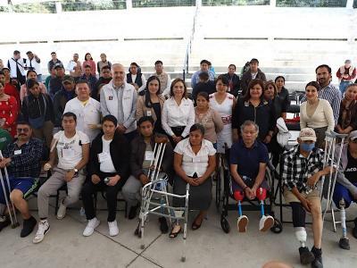 Mejora SEDIF calidad de vida de 29 personas con entrega de prótesis