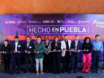 Genera «Mercadito Poblano» oportunidades sin distinción para productores y distribuidores: Economía