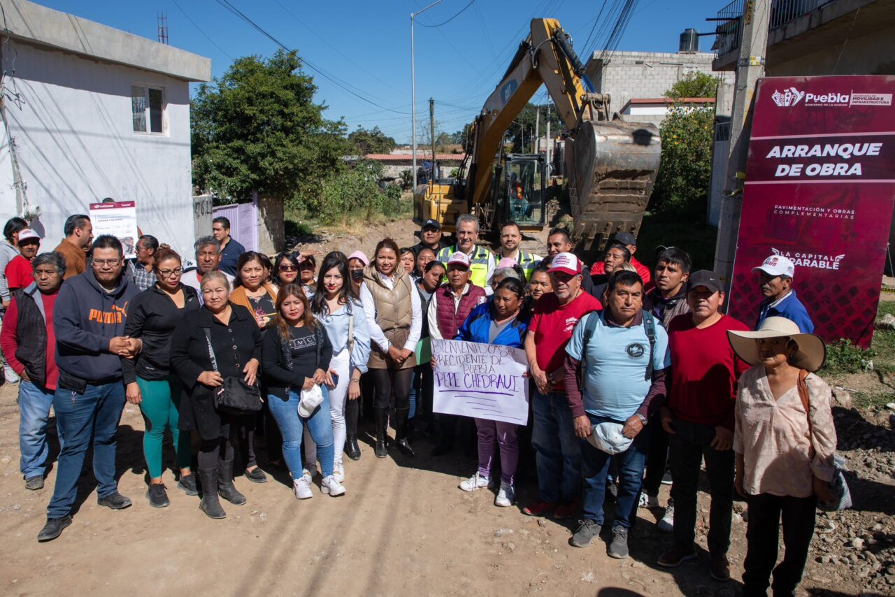 Impulsa Pepe Chedraui vialidades integrales en la Colonia Barranca Honda