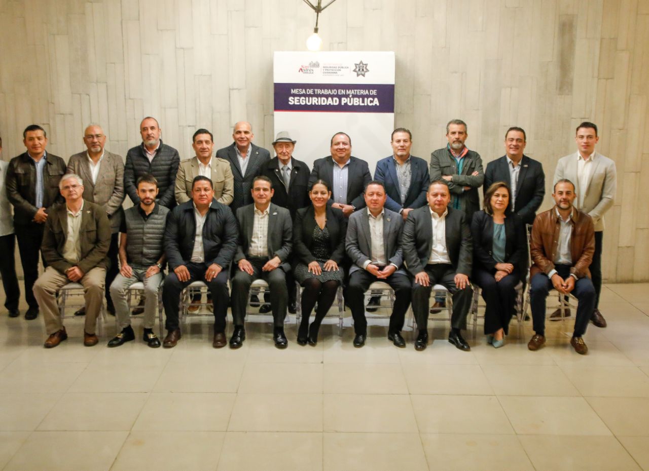 Encabeza Lupita Cuautle mesa de trabajo en materia de seguridad con organismos y cámaras empresariales