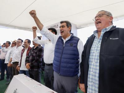 En dos años, gobierno estatal destinó 21 mmdp para obras en 217 municipios: Sergio Salomón